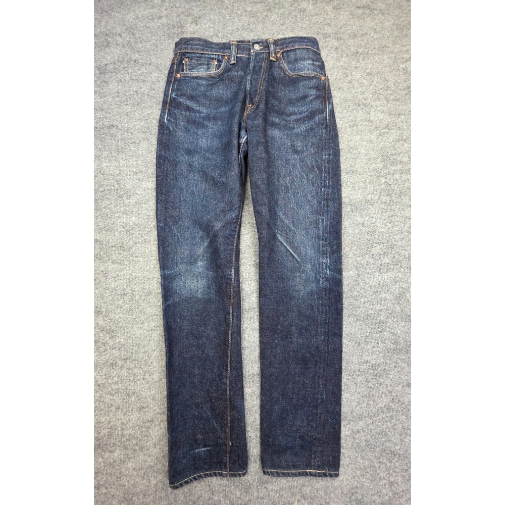 Samurai Jeans Selvedge Men's 30 x 34 (FITS 28x29) Dark Raw Denim S0520XX  15oz